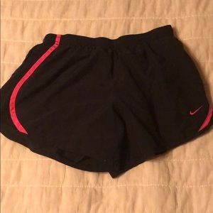 Black Nike shorts